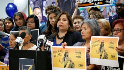 CHIRLA anuncia una campaña por el voto inmigrante.