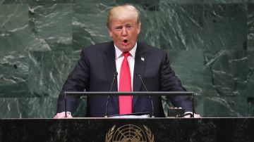 Donald Trump aludió a una doctrina del siglo XIX ante la ONU.