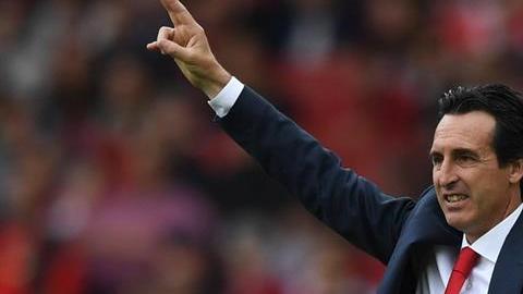 Unai Emery, técnico del Arsenal de la Premier League