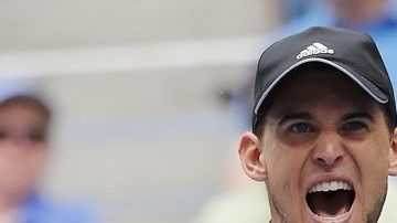El austriaco Dominic Thiem venció a Kevin Anderson en el US Open. (Foto: EFE/EPA/JOHN G. MABANGLO)