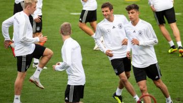 Alemania aparece por primera vez luego de la debacle en Rusia en la Nations League de la UEFA. (Foto: EFE/Lukas Barth-tuttas)