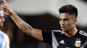 Argentina enfrenta a Colombia en Nueva Jersey. (Foto: EFE/EPA/MIKE NELSON)