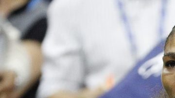 El evidente enojo de Serena Williams en la final del US Open. (Foto: EFE/EPA/JUSTIN LANE)