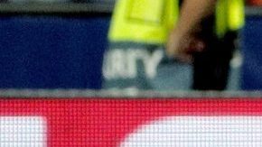 Cristiano Ronaldo luego de ser expulsado por primera vez en Champions. (Foto: EFE/ Juan Carlos Cárdenas)
