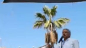 López Obrador encabezó un mitin en Guaymas, Sonora.