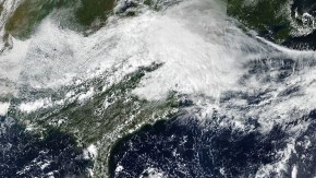 Los ciclones Florence, Isaac y Helene en el Atlántico Norte, el 9 de septiembre.