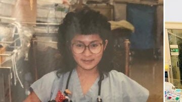 Vilma fue la enfermera de Brandon hace 28 años, ahora trabajan juntos.