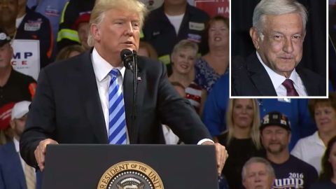 El presidente Trump ha elogiado en varias ocasiones a AMLO.
