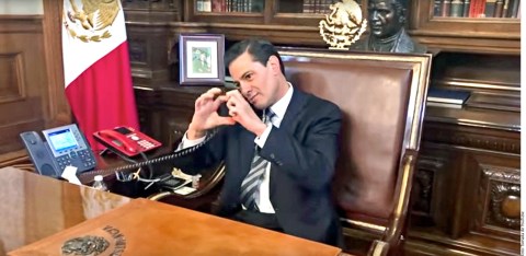 Enrique Peña Nieto, presidente de México.