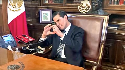 Enrique Peña Nieto, presidente de México.