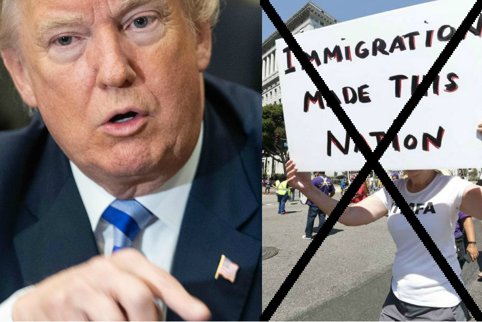 Cerrar la frontera sur y negar asilo a inmigrantes centroamericanos es la estrategia de Trump