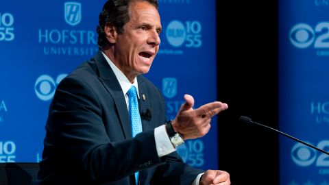 El gobernador de Nueva York Andrew Cuomo.