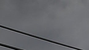 La tormenta Gordon inunda ya las calles en la isla Dauphin en Alabama.