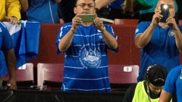 El brasileño Richarlison celebra su gol contra El Salvador en el FedEx Field. (Foto: JIM WATSON / AFP/Getty Images)