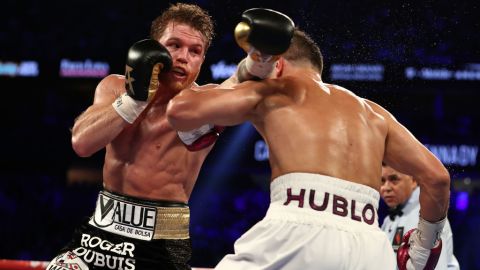 Gennady Golovkin y 'Canelo' Álvarez dieron una pelea muy pareja