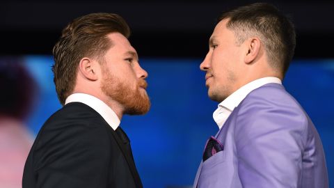 Canelo Alvarez vs. Gennady Golovkin.