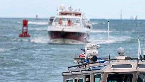 Bote de la Guardia Costera en Florida.  RHONA WISE/AFP/Getty Images