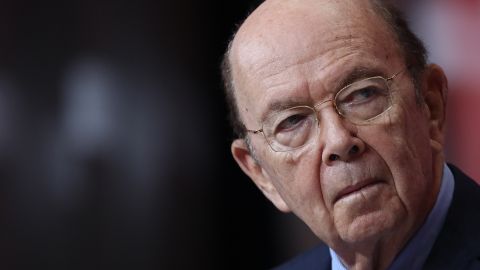 El secretario de Comercio Wilbur Ross.