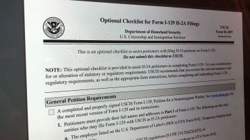 El DHS defendió el ajuste para acompañantes de visa H-2A.