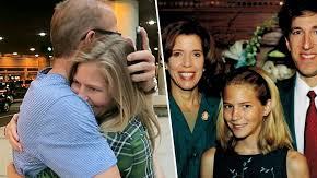 Michelle Cehn y su padre