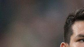 El jugador mexicano Hirving Lozano.