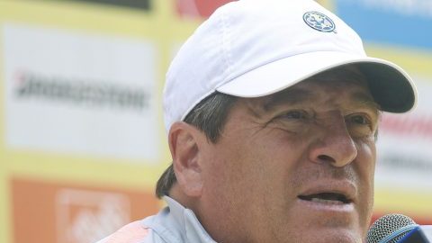 Miguel Herrera director técnico del América, se pronuncia contra la violencia. (Foto: Imago7/Marcos Domínguez)