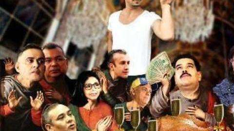 Uno de los memes criticando al chef y a Maduro, en medio de la miseria venezolana