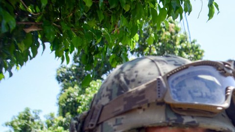 La segurdad  estuvo rn manos de las Fuerzas Federales.