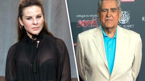 Kate del Castillo y su papá Eric del Castillo