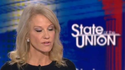 Kellyanne Conway no dio detalles de los hechos.