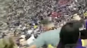 Fanáticos de Rams y Vikkings protagonizaron una pelea en Los Angeles Memorial Coliseum