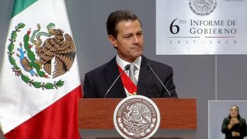 Enrique Peña Nieto, presidente de México.