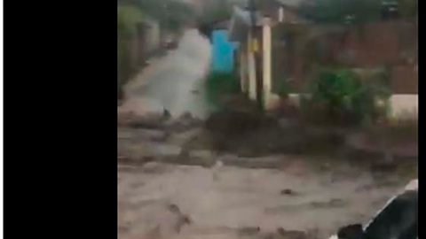 Michoacán bajo el agua