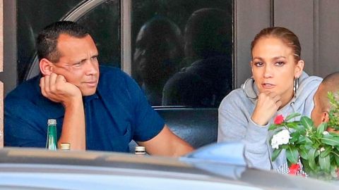 Jennifer Lopez y Alex Rodríguez