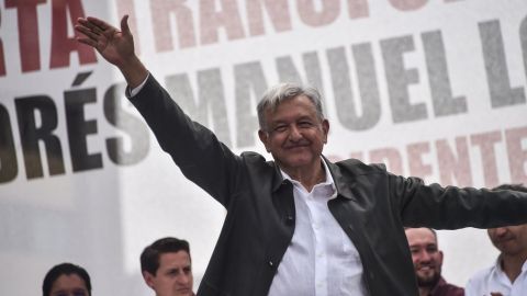 Andrés Manuel López Obrador, presidente electo de México.