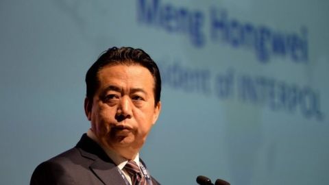 La familia de Meng Hongwei no tiene noticias de su paradero.