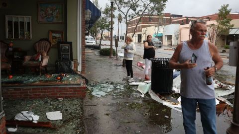Este huracán es el segundo de categoría 4 que llega a Florida en 13 meses. Getty Images