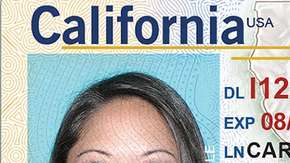Licencia Real ID de California.