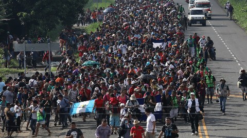 La Caravana Migrante sigue su viacrucis camino a EEUU