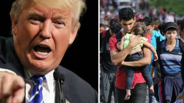 Trump pidió a los republicanos usar a inmigrantes como arma electoral