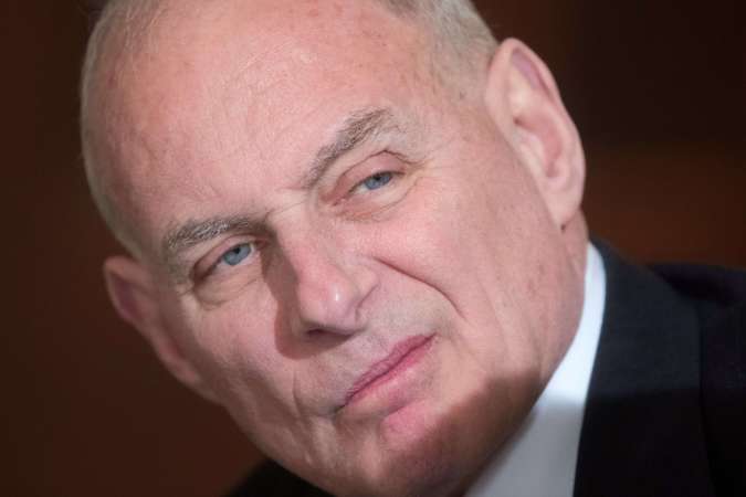 John Kelly fue el jefe de Gabinete del presidente Trump.
