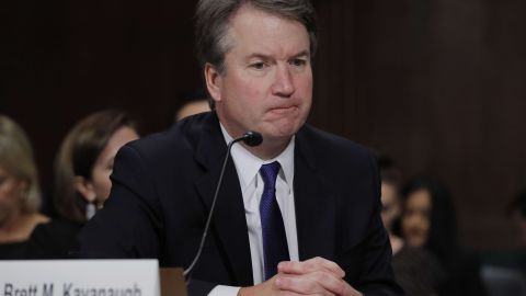 El juez Kavanaugh enfrenta un complicado proceso hacia el Tribunal Supremo.