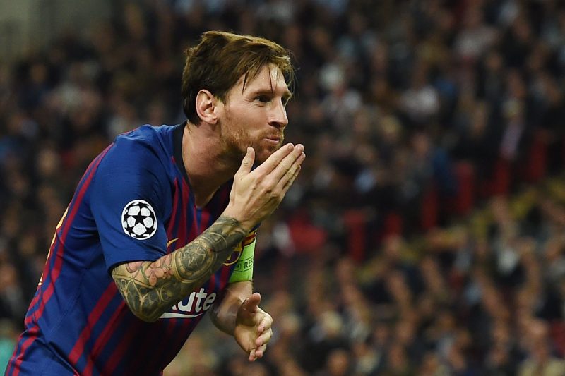 Lionel Messi llevó al Barcelona al triunfo sobre el Tottenham en Champions. (Foto: EFE/ANDY RAIN)
