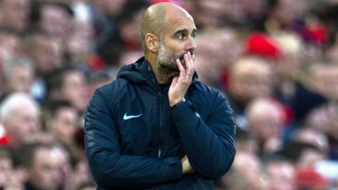 El español Pep Guardiola, técnico del Manchester City. (Foto: EFE/EPA/PETER POWELL)