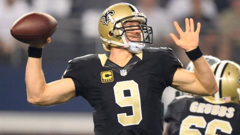 Drew Brees impuso una nuva marca como el mejor pasador en la historia de la NFL