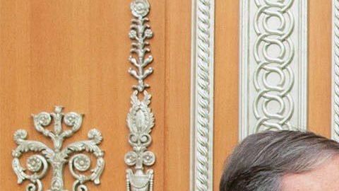 El secretario Mike Pompeo durante su encuentro con el príncipe heredero saudí, Mohamed bin Salman.