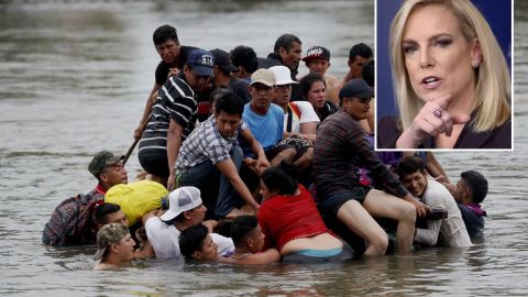 Trump considera que la secretaria Nielsen debería  reforzar aun más las leyes migratorias.