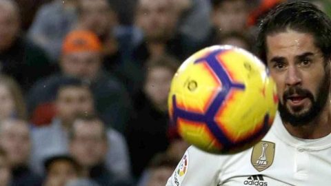 El excentrocampista del Real Madrid, Isco Alarcón. (Foto: EFE/Toni Albir)