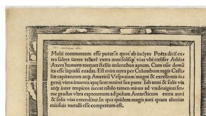 Este es el mapa que incluyó por primera vez la palabra América.