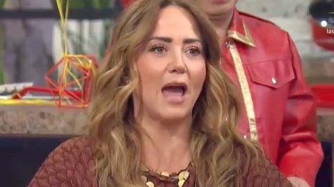 Andrea Legarreta en "Hoy"